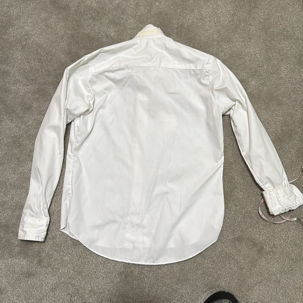 Concour  elite by Devon Aire English riding button up blouse long sleeve - Picture 5 of 5